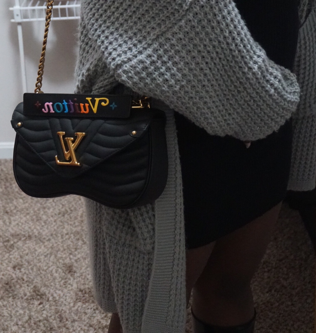 Layers N' Louis Ft. Louis Vuitton New Wave Chain Bag MM and Calvin