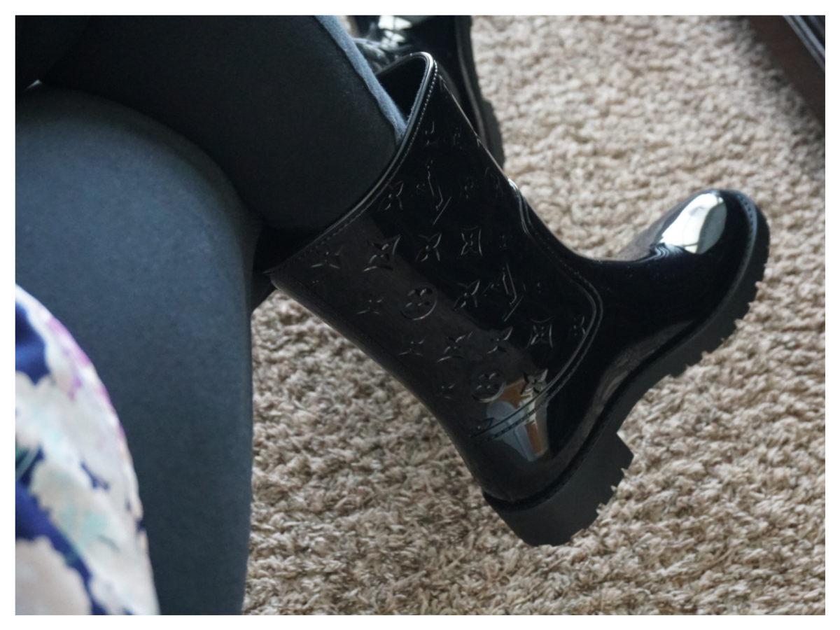 These Boots Are Made For Walking Ft. My Louis Vuitton Drops Flat