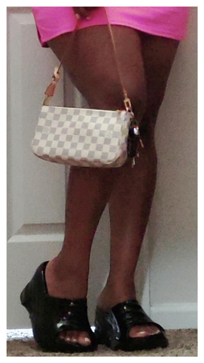 Barbie World Ft. My Louis Vuitton Pochette Accessoires, Outfit Of The Day